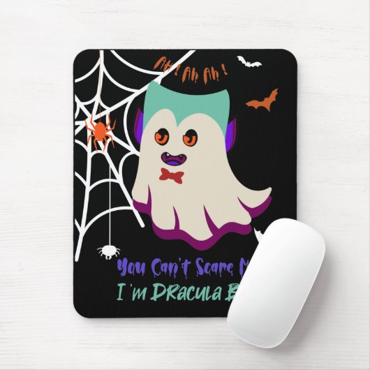 Ich bin Dracula Boo Mouse Pad. Mousepad (Mit Mouse)