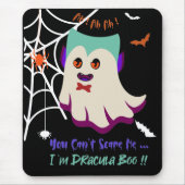 Ich bin Dracula Boo Mouse Pad. Mousepad (Vorne)