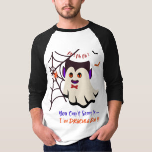 Ich bin Dracula-Boo-Raglan-T - Shirt. T-Shirt