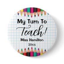 Ich bin dran, es zu lehren! Lehrer Abschluss Perso