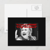 Ich bin dran! postkarte (Vorne/Hinten)