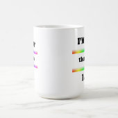 Ich bin draußen, also bin ich kaffeetasse (Mittel)