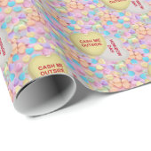 Ich bin draußen geschenkpapier (Rolleneckpunkt)