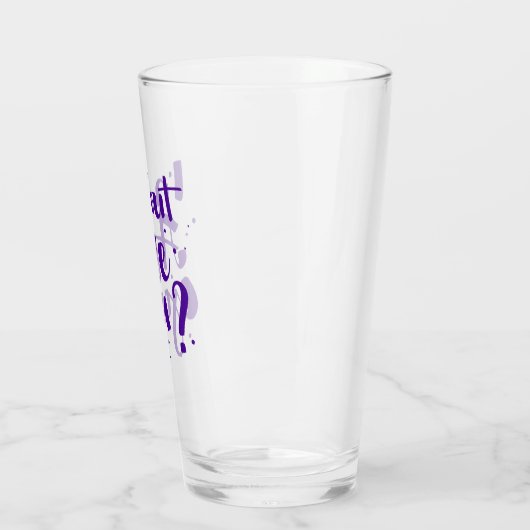 Ich bin draußen, oder? glas (Links)