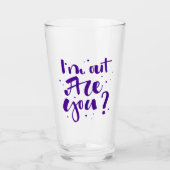 Ich bin draußen, oder? glas (Vorderseite)
