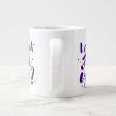 Ich bin draußen, oder? Jumbo-Tasse (Rückseite)