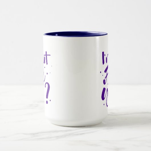 Ich bin draußen, oder? tasse (Zentrum)