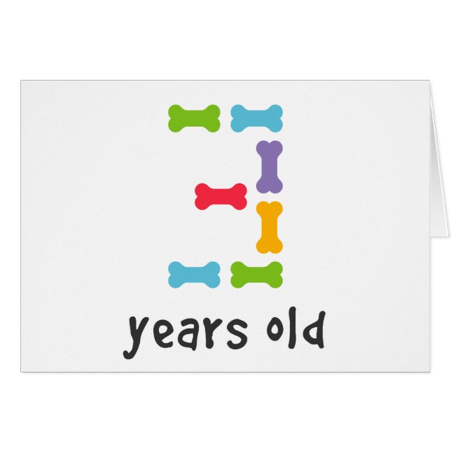 Ich bin drei Jahre alt (Vorderseite (Horizontal))