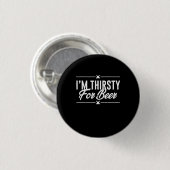 Ich bin Dry für Bier Button (Vorne & Hinten)
