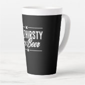 Ich bin Dry für Bier Milchtasse (Rechte Ecke)
