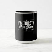 Ich bin Dry für Bier Tasse (Zentrum)