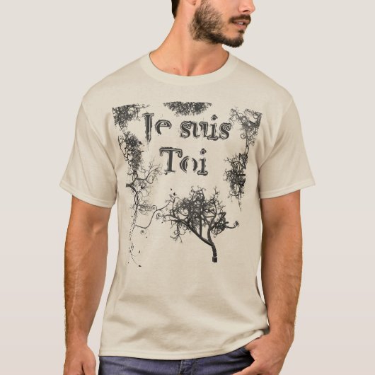 Ich bin du, du bist ich. T-Shirt (Vorderseite)