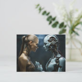 Ich bin du, so wie du ich bist postkarte (Stehend Vorderseite)