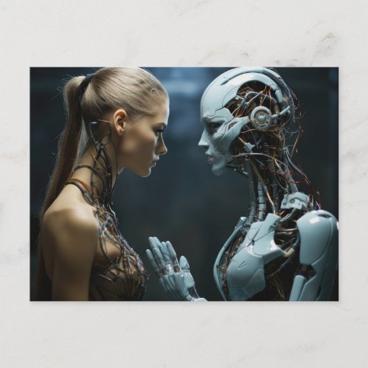 Ich bin du, so wie du ich bist postkarte (Vorderseite)