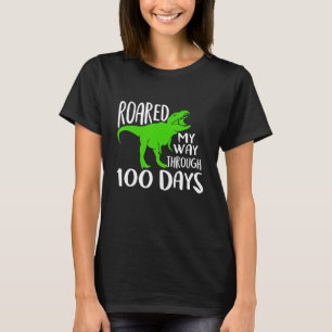 Ich bin durch 100 Tage des 100. Schultages gegange T-Shirt