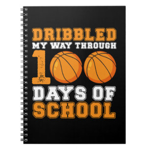 Ich bin durch 100 Tage Schulbasketball gefahren Notizblock