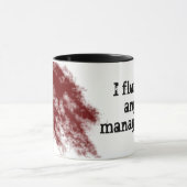 Ich bin durchgefallen... tasse (Zentrum)