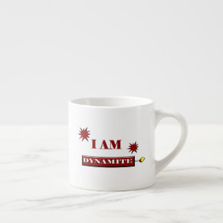 "Ich bin dynamisch" Espressotasse