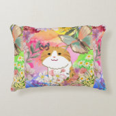 Ich bin echt, von der Blume angetrieben - Niedlich Dekokissen (Vorderseite)