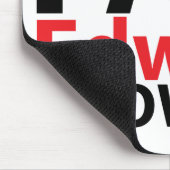 Ich bin Edward Snowden Mousepad (Ecke)