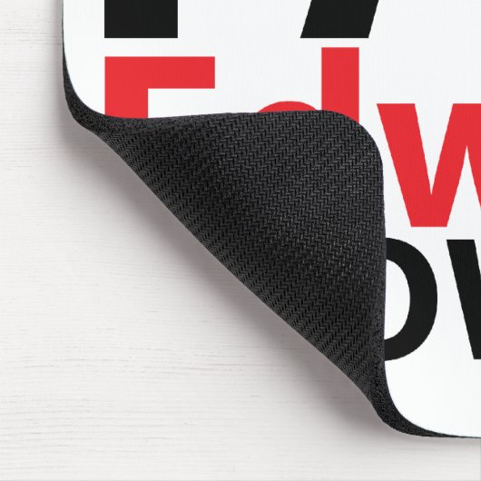 Ich bin Edward Snowden Mousepad (Ecke)