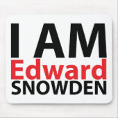Ich bin Edward Snowden Mousepad (Vorne)