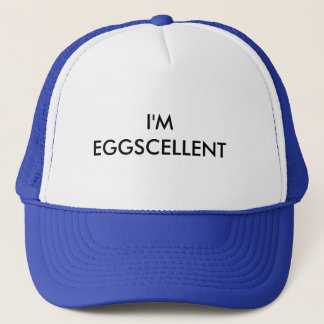 ich bin eggscellent truckerkappe
