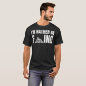 Ich bin eher Bauer-Geschenk Ideen-Traktor T-Shirt (Vorne ganz)