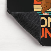 Ich bin eher der Affe, der Niedlichen Affen jagen Mousepad (Ecke)