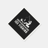 Ich bin eher Eisfisch, der von Fischern geschenkt Serviette (Ecke)