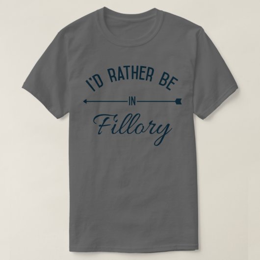 Ich bin eher in Fillory T-Shirt (Design vorne)