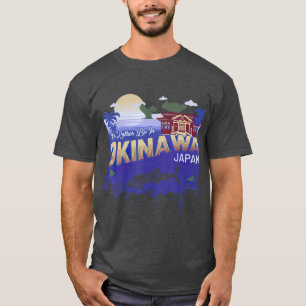 Ich bin eher in Okinawa Japan Vintag Souvenir T T-Shirt