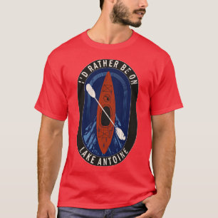 Ich bin eher Kajakfahrer am Antoine-See in MI T-Shirt