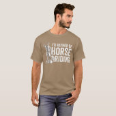 Ich bin eher Pferdereiten Reitsportler oder T-Shirt (Vorne ganz)