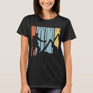 Ich bin eher Wanderfreunde Camping Natur T-Shirt