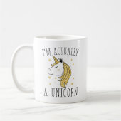 Ich bin eigentlich ein Einhorn Kaffeetasse (Links)