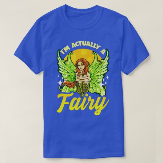 Ich bin eigentlich eine Fairy T-Shirt (Design vorne)