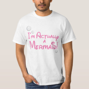 Ich bin eigentlich eine Meerjungfrau Design T-Shirt