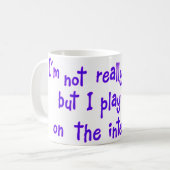 Ich bin eigentlich kein Troll Kaffeetasse (Vorderseite Links)