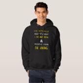 Ich bin eigentlich nicht einfach nur Gemein Hoodie (Vorne ganz)