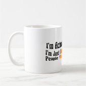 Ich bin eigentlich nicht lustig, ich bin einfach w kaffeetasse (Links)
