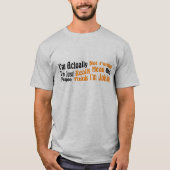 Ich bin eigentlich nicht lustig, ich bin einfach w T-Shirt (Vorderseite)