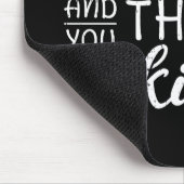 Ich bin eigentlich nicht lustig, ich bin nur gemei mousepad (Ecke)