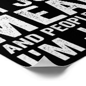 Ich bin eigentlich nicht lustig, ich bin nur Gemei Poster (Ecke)