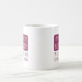 Ich bin eigentlich nicht lustig kaffeetasse (Mittel)
