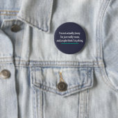 Ich bin eigentlich nicht lustig, nur gemein. Neuar Button (Beispiel)