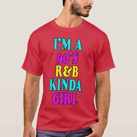 Ich bin ein 90er Rb Mädchen T-Shirt (Vorderseite)