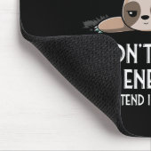 Ich bin ein Adhd Mama Awareness Orange Ribbon Slot Mousepad (Ecke)