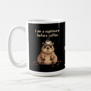 Ich bin ein Albtraum vor dem Kaffee, Liebesmotto Kaffeetasse