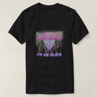 "ICH BIN EIN ALIEN" T-Shirt - Unter dem Regen